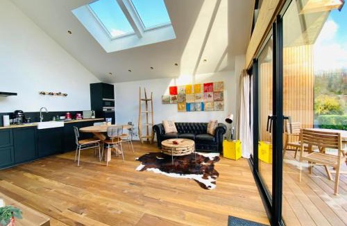 Veulettes-sur-Mer Villa | Loft arty à 800 mètres de la mer avec jacuzzi
