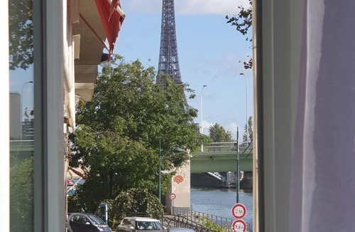 Quartier de Javel Apartment | Loft Avec vue sur la Tour Eiffel et sur la Seine