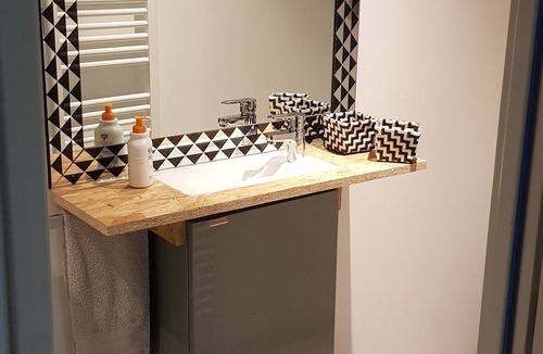 Sainte-Croix-Grand-Tonne Apartment | Loft cozy axis Caen Bayeux Courseulles sur Mer