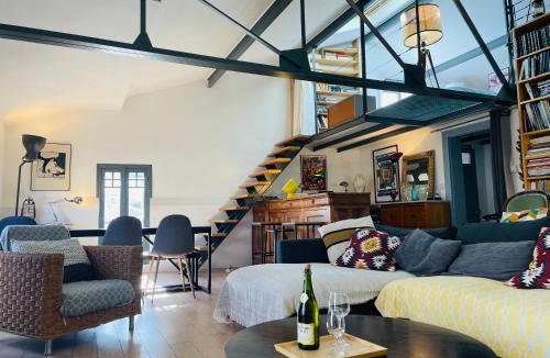 Montpellier City-Centre Apartment | Loft Cosy de 120m2 en plein Centre-Ville à 2 pas de la Comédie Grande ou Petite Terrasse selon les mois