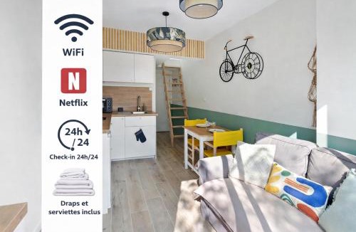 Saint-Sebastien-sur-Loire Apartment | Loft des bords de Loire, idéal voyage d'affaires & Week end