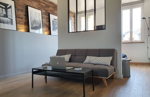 Saint-Martin-du-Littoral Apartment | Loft Design - Plage à 2 min - Hypercentre