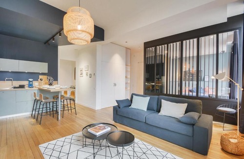 Poincare - Foch - Anatole France - Croix de Bourgogne Apartment | Loft Doryan ! Blue Haussmannien - Centre Gare - Excelsior - 2 à 4 pers