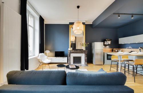 Poincare - Foch - Anatole France - Croix de Bourgogne Apartment | Loft Doryan ! Blue Haussmannien - Centre Gare - Excelsior - 2 à 4 pers