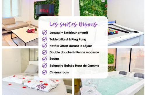 Haussonville-Blandan-Mon Desert-Saurupt Apartment | Loft Luxe Nancy - Jacuzzi - Sauna - Cinéma