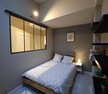 Rouen City Centre Apartment | Loft moderne avec garage dans l'hyper centre