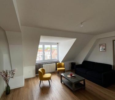 Wizernes Apartment | Loft moderne dominant la ville