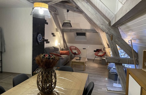 Corcieux Apartment | Loft near Gerardmer