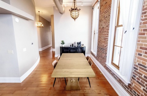 Cedar Falls Apartment | Loft Over Main: The 3rd Floor Urban Lookout 2BR