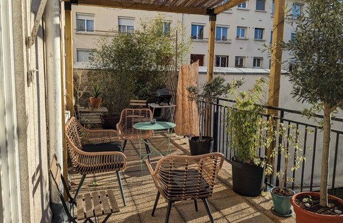 Charonne Apartment | Loft-style Apartment in the Heart of Charonne Village, in Paris