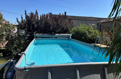 Saint-Gregoire House | Loft with Private Pool, Jacuzzi, AC & Garden – Peaceful Countryside