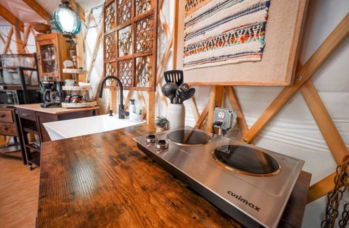 Alpine RV Rental | Lofted & Heated Yurt in Big Bend @ Casa Estrella
