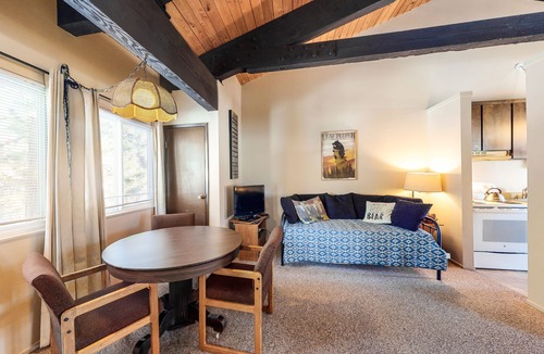 Dollar Point Condo | Lofty Condo with Balcony, Partial Lake Views, Shared Pool, Tennis and Sauna