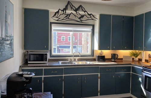 Downtown St. John's Apartment | Lofty Haven ~ High/Harbour Views of Narrows & Signal Hill/Steps to Downtown