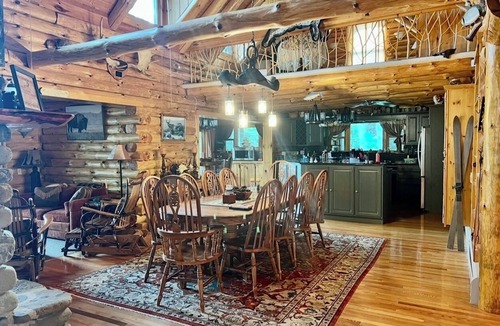 Northeast Somerset Cabin | Log Cabin On Parlin Pond