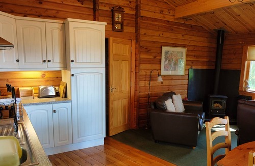 Saint John's Town of Dalry Cabin | Log Cabin in Glorious Dumfries and Galloway