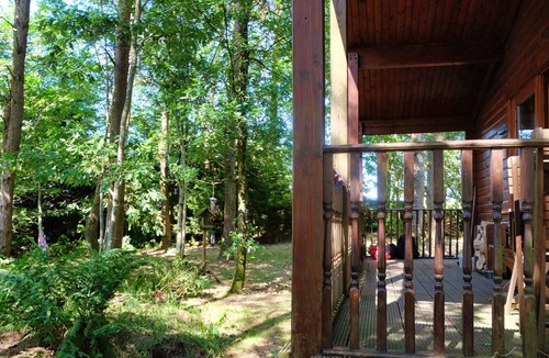 Saint John's Town of Dalry Cabin | Log Cabin in Glorious Dumfries and Galloway