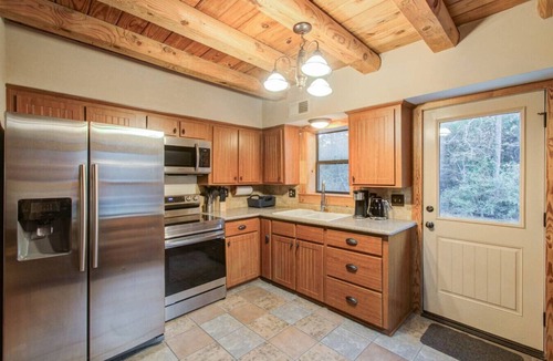 Waller Cabin | Log Cabin Retreat with Pool, Trampoline, and more!