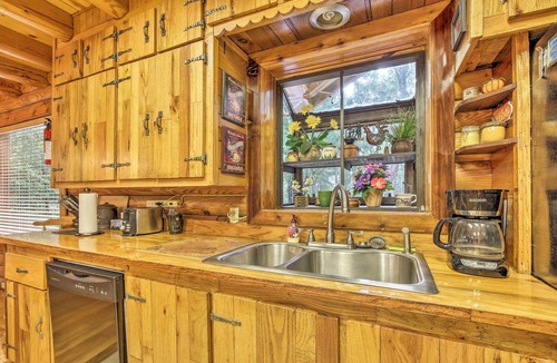 Inverness Cabin | Log Cabin Sanctuary in Inverness w/Furnished Deck