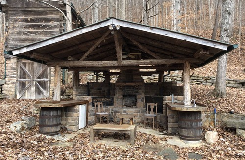 Irvine House | log cabin with all the modern luxuries