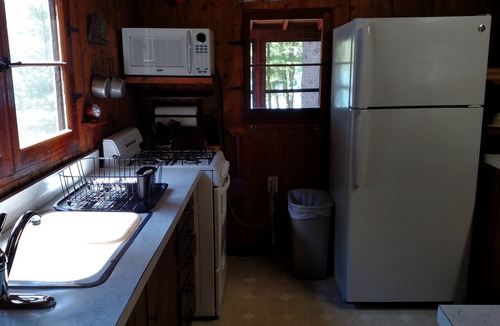 Kalkaska Cottage | Log Cottage on Blue Lake-Spring has arrived!
