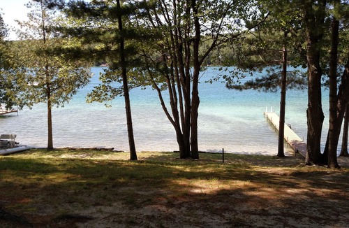 Kalkaska Cottage | Log Cottage on Blue Lake-Spring has arrived!