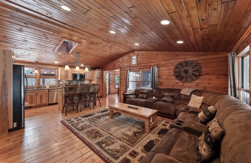 Warrensburg House | Log home mins from Lake George, w/heated salt water pool and hot tub!