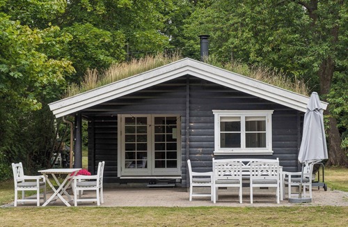 Dronningmolle House | Log house in Dronningmølle 150 m to the beach