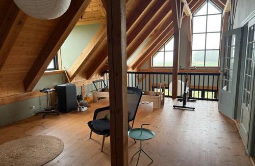 Lemvig House | Log House With Views Of Sea Fjord And Lemvig