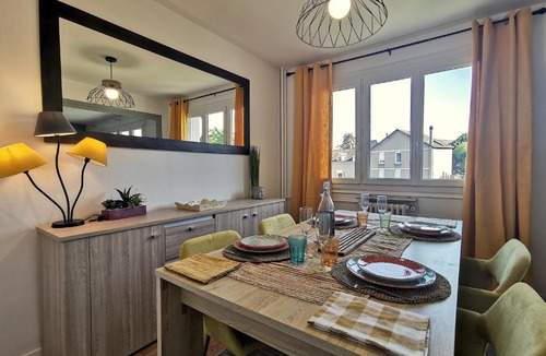 Angers Apartment | Logement Confortable CHU, Quartier Doutre