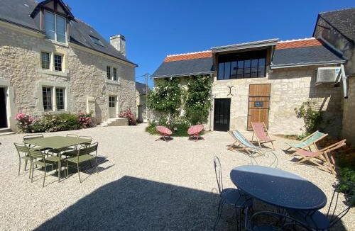 Huismes Apartment | Logement Loire climatisé, La Halte de Cuze, aux abords de la Loire a vélo