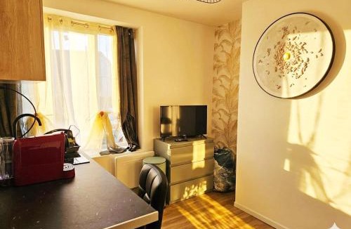 Outreau Apartment | Logement rénové avec accès grand jardin, SPA-Jacuzzi, sauna commun