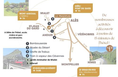 Mialet Hotel | Logis Hôtel Restaurant Le Pradinas