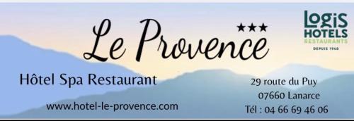Lanarce Hotel | Logis Hotel Spa Restaurant Le Provence