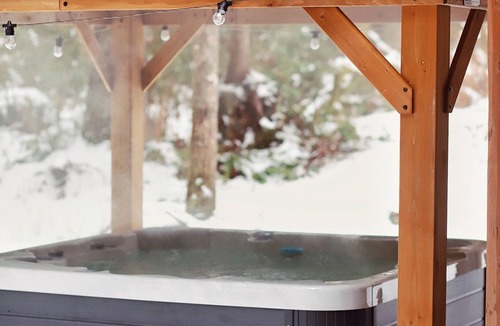 Warnick Cabin | Logshire at Mt.Baker EVCharger & HotTub