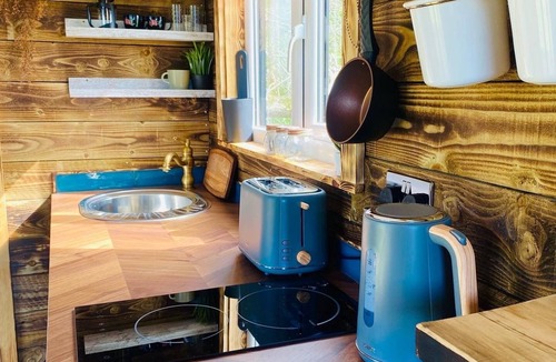 Llanfair-Dyffryn-Clwyd Cabin | Loki Shepherds hut [ Graig Escapes ]