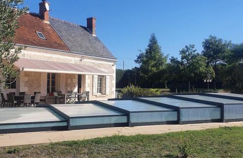 Luzille Villa | Longère avec Piscine Couverte Chauffée privative de Avril à Septembre