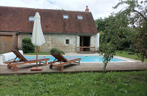 Couffy House | Longère avec piscine