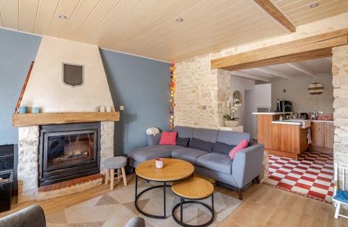 Lairoux House | Longère de charme avec piscine, proche océan