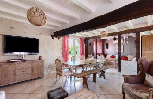 Rilly-sur-Loire House | Longère Pierre De Ronsard piscine