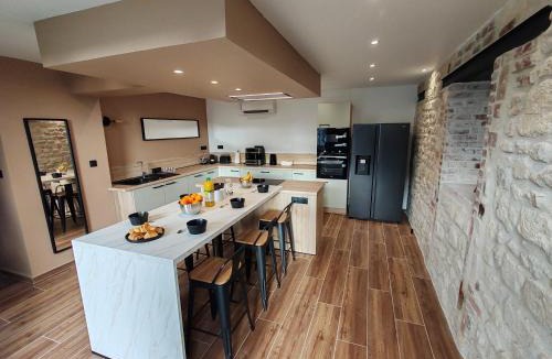 Brancourt-en-Laonnois Villa | Longère Premium Spa,Cinéma & Piscine
