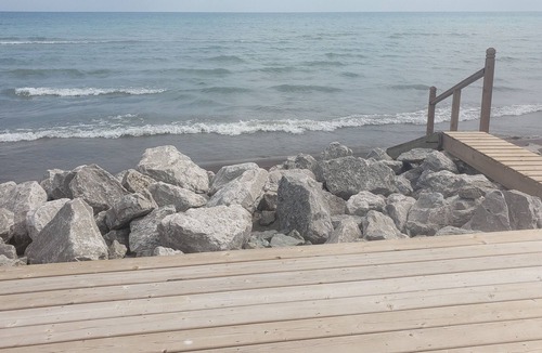 Long Point Cottage | Long Point Cottage Oasis - Beachfront with Private Outdoor Sauna