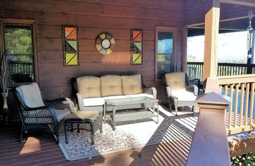 Blue Ridge House | Long Range Views! 3 Fireplaces-Sleeps 20-Blue Ridge-Pool Table/HotTub-Pets OK.