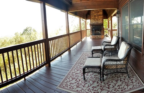 Blue Ridge House | Long Range Views! 3 Fireplaces-Sleeps 20-Blue Ridge-Pool Table/HotTub-Pets OK.