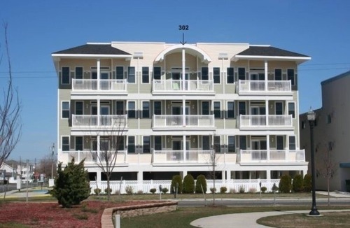 Wildwood Crest Condo | Look at this VIEW! All that's missing is YOU! OCEANFRONT Condo