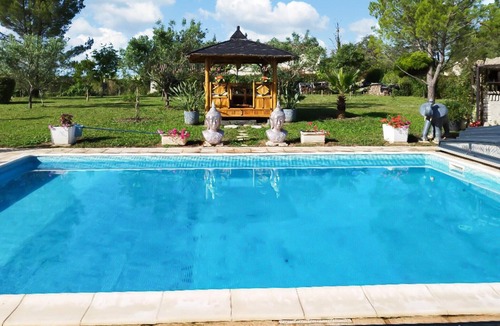 Saint-Ambroix House | Look forward to a wonderful holiday in the holiday home with pool access.