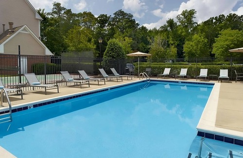 Cary Hotel | Look No More! Two Pet-friendly 2BR Suites, Full Kitchens, Free Breakfast, Pool!