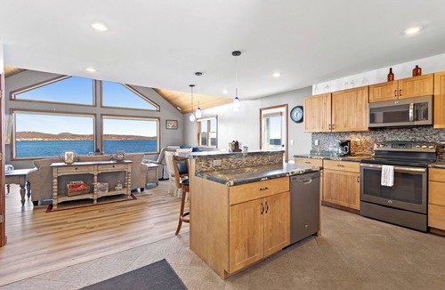 Owls Head House | Lookout on Waters Edge; Oceanfront home in Owls Head