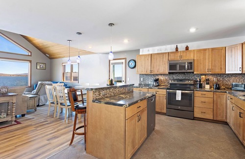 Owls Head House | Lookout on Waters Edge; Oceanfront home in Owls Head