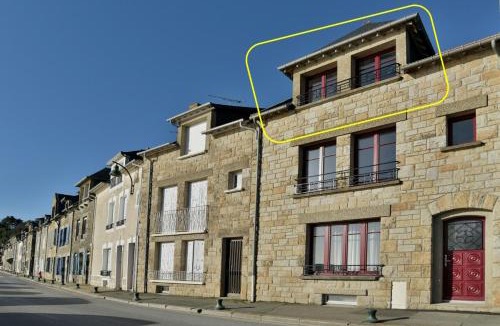 Cancale Apartment | LOstra 2 - Appartement avec mezzanine, front de mer à Cancale sur le Port de La Houle